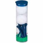 2 Ball Tall Tube W/ Bridgestone Treo Golf Balls - 1