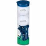 2 Ball Tall Tube W/ Bridgestone Treo Golf Balls - 2