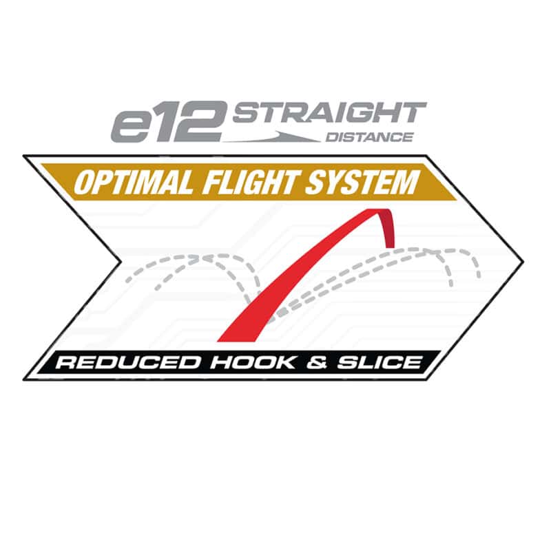 Bridgestone E12 Straight Golf Balls - 3 Pack - 9